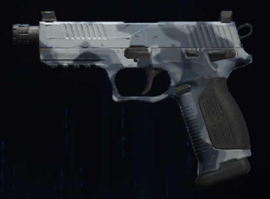 Rendu du camouflage Arctique sur Jäger 45